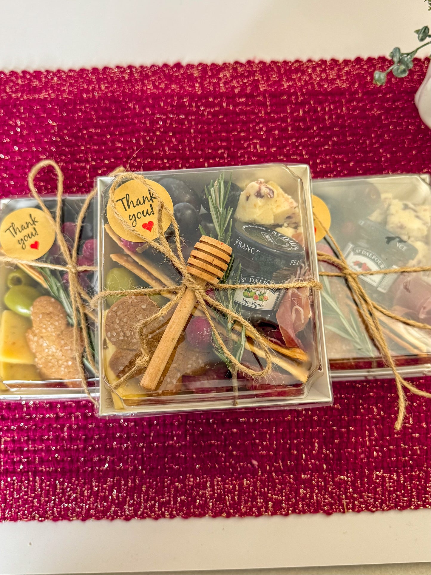 "Thank You" Charcuterie Boxes